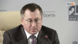 Пресс-конференция А.Голомолзина на тему: "Рынок нефти и нефтепродуктов: итоги и планы"