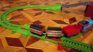 Железная дорога Thomas & Friends Забор груза GPD88 ! Обзор и тестирование! #томас #игра #паровозик
