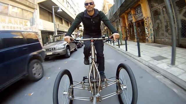 Making a unique front suspension tilting tricycle смотреть онлайн