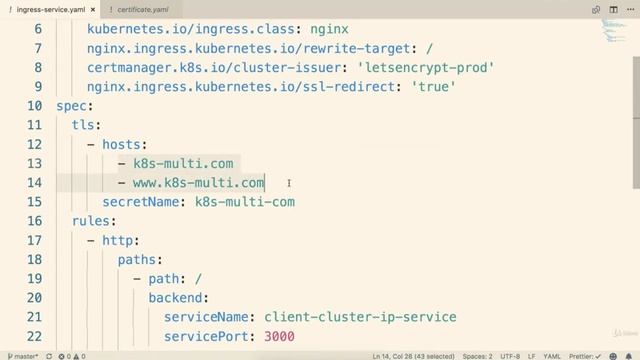 262 Ingress Config for HTTPS смотреть онлайн