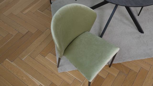 Стул ЛОЙС муар черный 5KRA15 смотреть онлайн