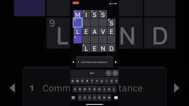 Easy crossword Mini #1-2, R. Stears смотреть онлайн