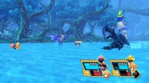 World of Final Fantasy Maxima - Boss Fight - Yuna and Valefor (Nintendo Switch)