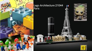 Lego Architecture 21044 Paris. Сборка Лего Архитектура