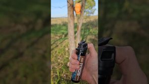 Газовые баллончики Боец гелевый и пенный и Кортик. Тест на манекене.