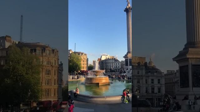 Trafalgar square / The National gallery