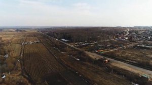 Поселок "Окская слобода" с воздуха