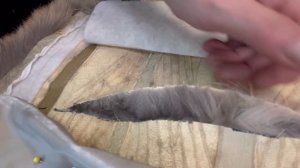 ✂️УКОРАЧИВАЮ ШУБУ из натурального меха … Моя техника для самых начинающих…#670
