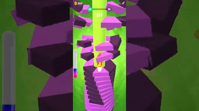 Stack Ball Game 2022 - Helix Jump Gameplay - Bouncing Balls Game - Gameplay 13