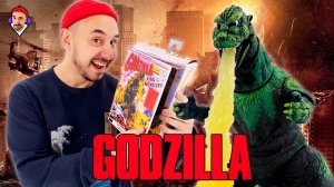 ПАПУ РОБА РАЗДАВИЛ ГОДЗИЛЛА??? РАСПАКОВКА ФИГУРКИ GODZILLA ОТ NECA!