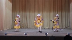 Танцевальный коллектив «Навруз»  татарский народный танец «Оекбаш» Кзыл-Ярский сельский Дом культуры