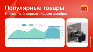 Продажи настенных держателей для швабры на Aliexpress. Анализ маркетплейса