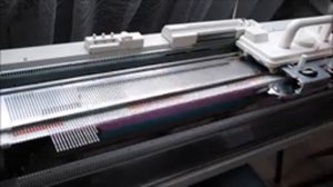 ПОПЕРЕЧНОЕ ВЯЗАНИЕ на машине. 1 Часть.