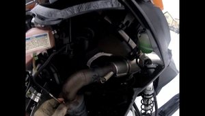 Устанавливаем прямоток на снегоход BRP,обзор банки BMP+