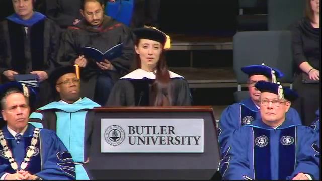 Nadja Halilbegovich Butler Commencement 2013