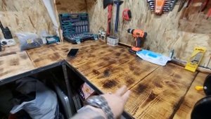 Делаю ремонт в гараже. Часть 1. Мастерская и лаунч зона.