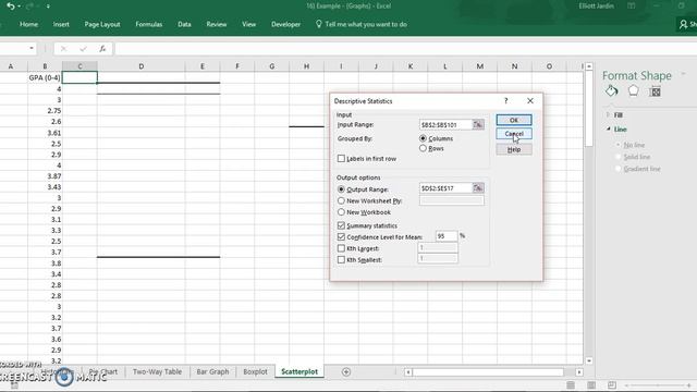 95 Confidence Interval Excel