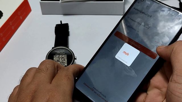Mibro Air SmartWatch unboxing แกะกล่องและเชื่อมต่อ смотреть онлайн
