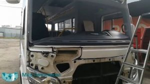 Замена стекла на автобусе | Мир Автостекол