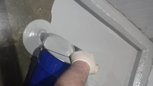 Полимерное покрытие фундамента боксфризера