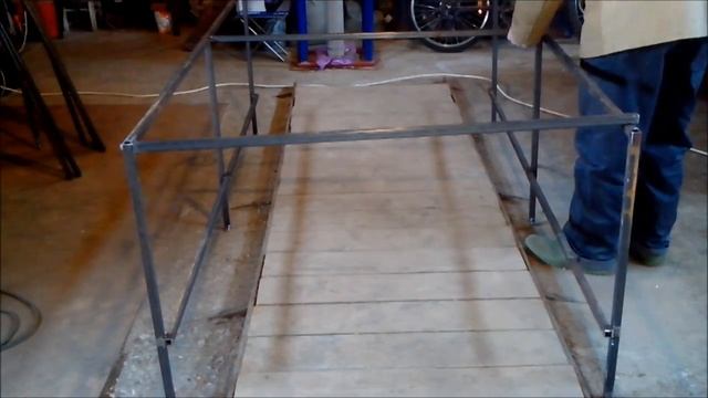 Раскройный стол. Разборный, регулируемый и удобный. ч.1/2. Оборудуем мастерскую. Сutting table.