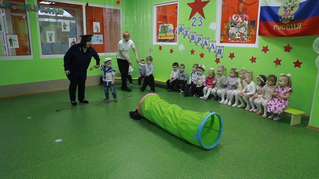 День защитника отечества. Одуванчик, 2-я младшая группа смотреть онлайн