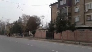 Гуляем по улице Ломоносова в городе Бохтар (Курган-Тюбе)