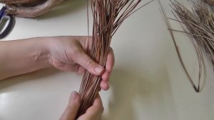 Сбор и подготовка сосновых иголок к плетению