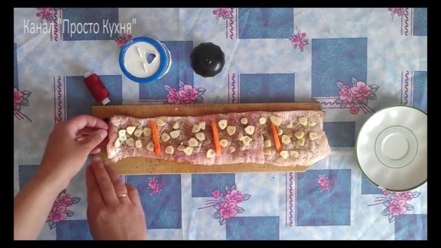 Очень вкусный  рулет "Закусочный" | Просто Кухня - Выпуск 8
