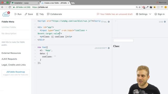 BINDING HTML ATTRIBUTES | VueJS | Learning the Basics