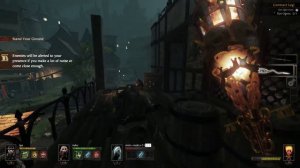 Warhammer Vermintide -  End Times. Well Watch map. Bright wizard