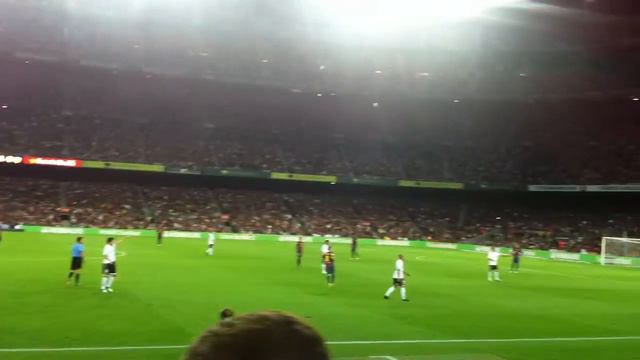 FC Barcelona vs. Valencia 2.9.2012 - Iniesta für Fabregas eingewechselt смотреть онлайн