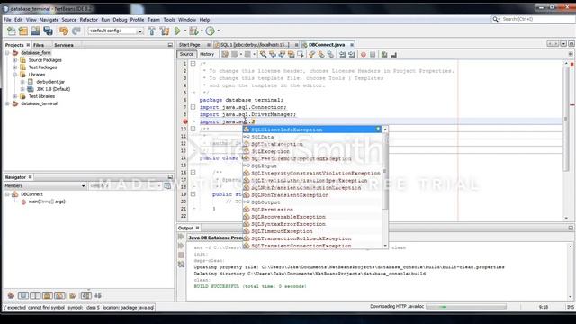 Jake Hawkins Database Lesson #2 (Creating Database and Connecting to Basic Java) смотреть онлайн