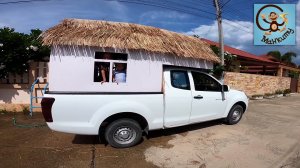 Дети и машина. Диана, Даня и Милан строят Домик на Машине. Манкиту