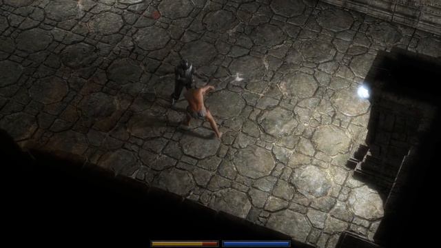 Exanima: 2 handed BattleAxe naked