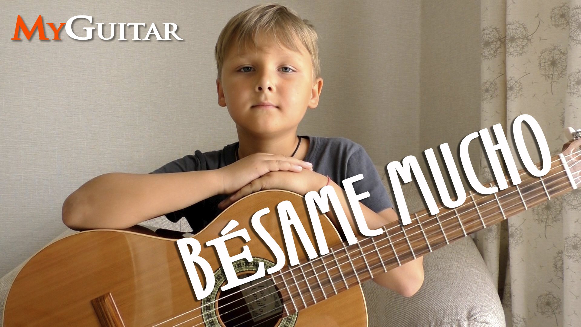"Besame mucho". Исполняет Артём Москалик (8 лет).