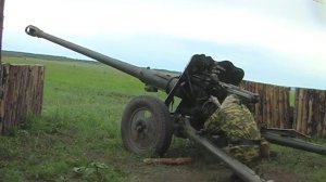 Мой первый выстрел из противотанковой пушки Д-44