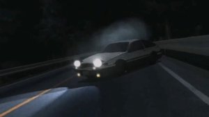 взрыв двигателя trueno, initial D