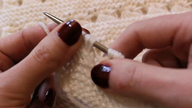 СНУД с пуговицами вяжем спицами смотреть онлайн