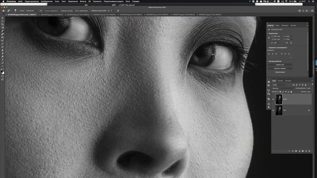 Ретушь фото Частотное разложение + Dodge and Burn 1 час за 5 минут Олег Кормашов смотреть онлайн