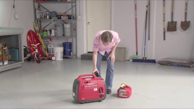 Honda EU2000i Portable Generator Set Up