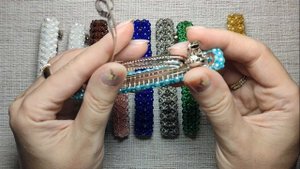 Аксессуар для волос.  Заколка-автомат.