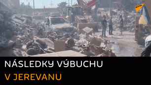 V Jerevanu došlo k silné explozi v nákupním centru