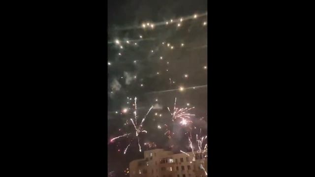 Москва, новогодний салют 2021 года. смотреть онлайн