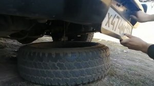 Как снять/поставить запаску Шевроле Блейзер S15