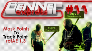 After Effects - Привязка точек маски к трекеру / Bennet Express #11