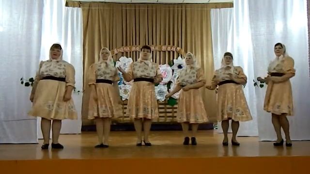 СДК Колесниковский. Вокальная группа - "Россияночка!" Песня-"Печки - лавочки!"