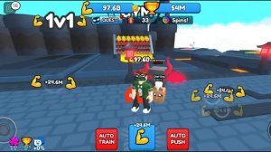 Roblox - Роблокс -  PUSH симулятор