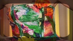 Лоскутное шитье. Шьем корсет с помощью лент и шнуров. Мастер класс