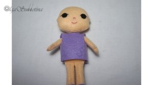 Кукла из фетра. Принцесса из фетра